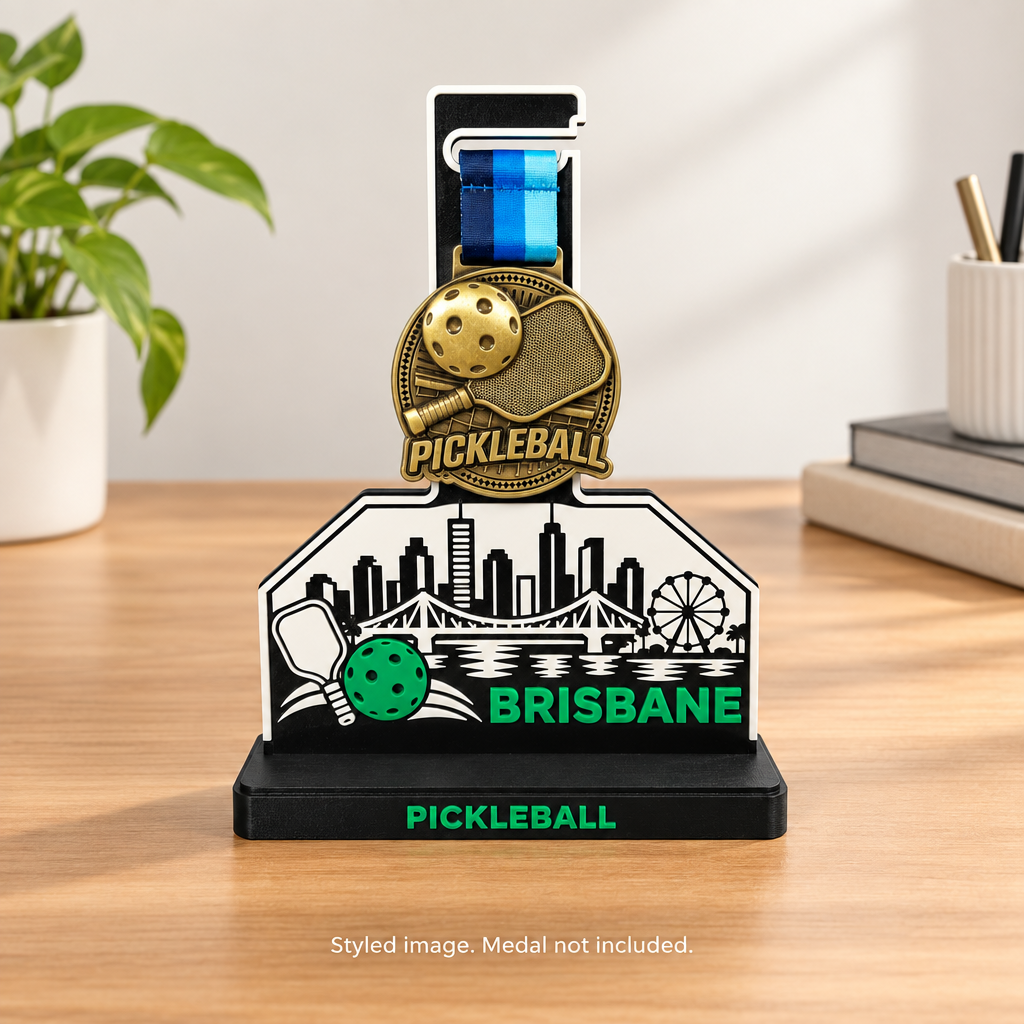 Pickleball Medal Holder - Brisbane